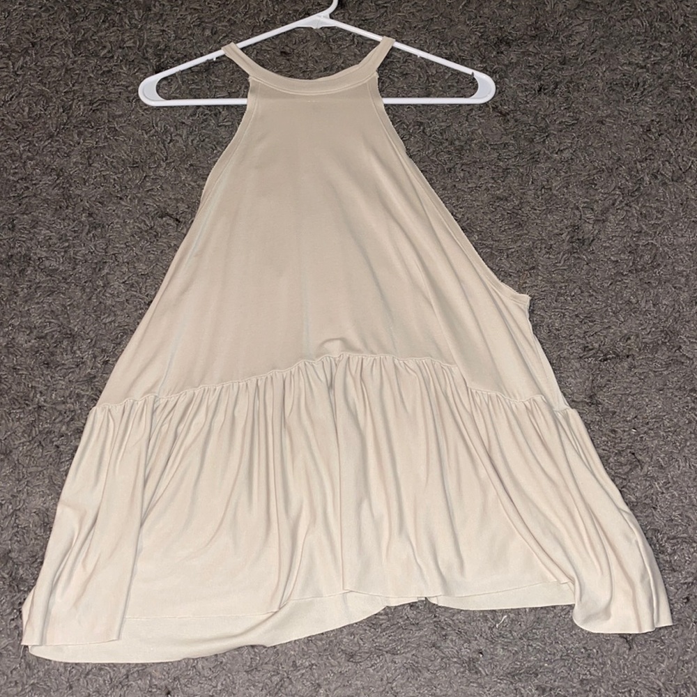 Tan going out shirt